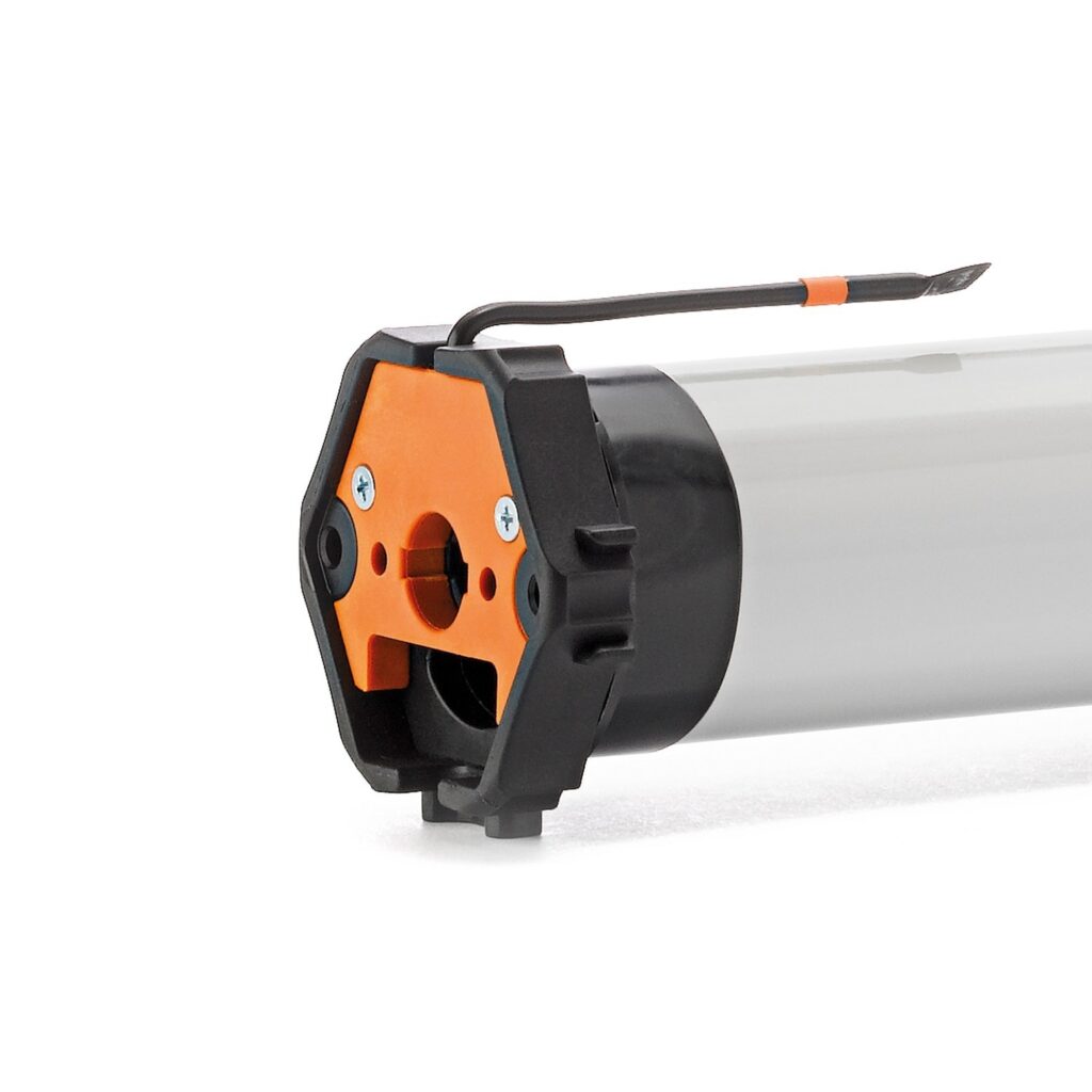 RolTop D+ M10-868 akadályérzékelő redőnymotor beépített rádióvevővel